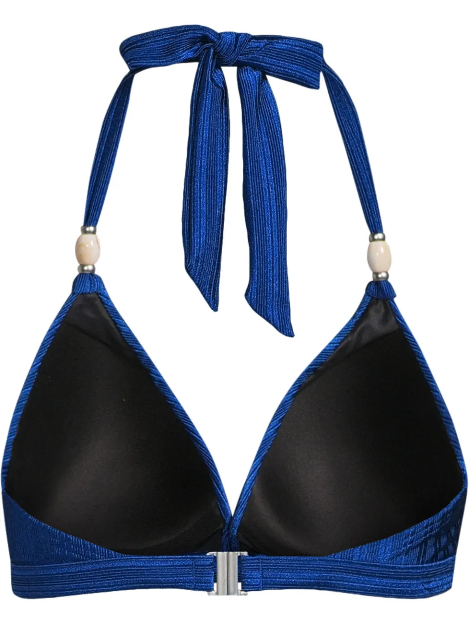 BEACHWAVE halter bikinitop kobaltblauw, foto 3