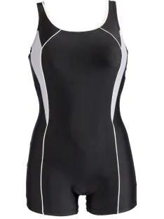 Wiki Regina Sport badpak Zwart,Groen,Blauw