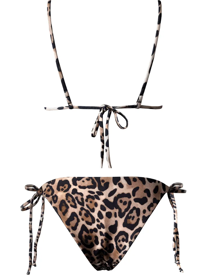Anekdot dames vegan Bikini Set Olbia Triangle Luipaard, foto 2