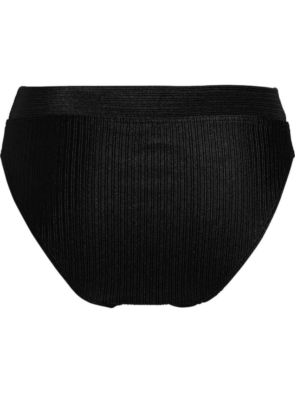BEACHWAVE high waist bikinibroekje met textuur zwart, foto 3