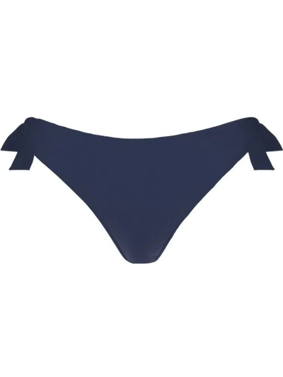 Barts Women's Solid Cheeky Bum Side Ties - Bikinibroekje, blauw