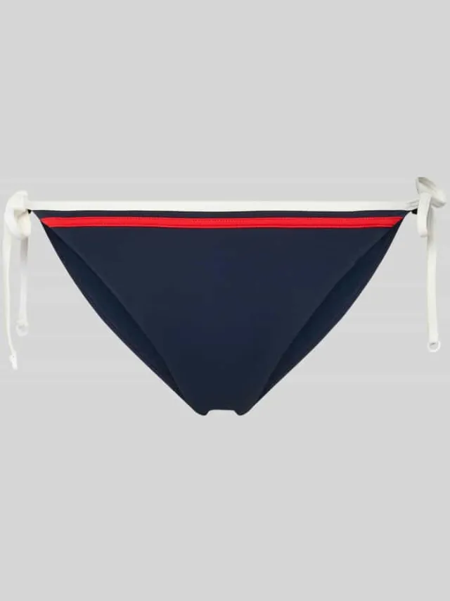 Tommy Hilfiger Zwembroek met bindbandjes donkerblauw, foto 2