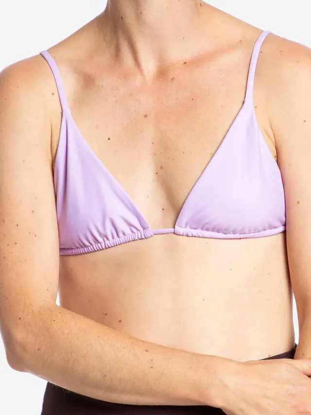 MATONA dames vegan Bikinitop Triangle Lila Lichtpaars
