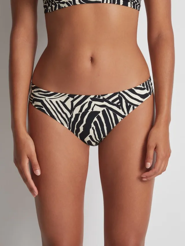 Aubade Savannah Mood - Bikinislip - Zebraprint - LV22 Zwart