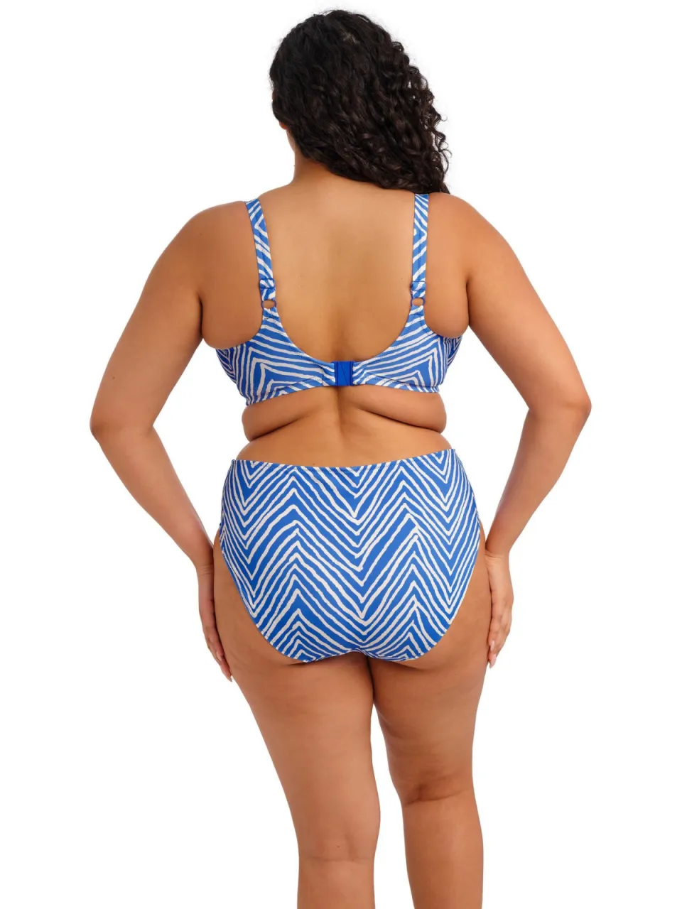 Elomi Fiji Falls beugel bikinitop blauw/wit, foto 5
