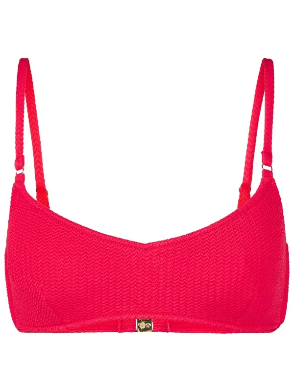 Seafolly Women's Sea Dive Bralette - Bikinitop, rood
