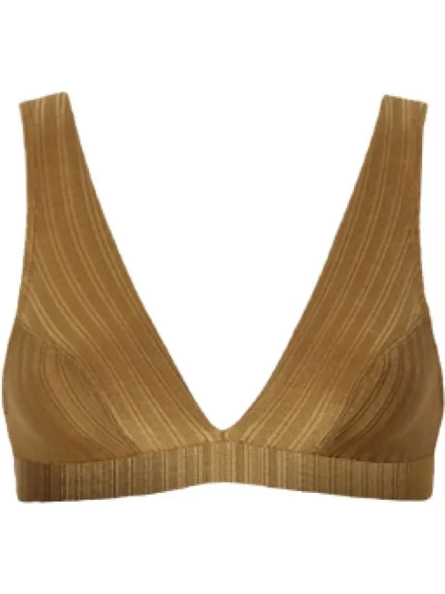 Beachlife Dull Gold easy fit bikinitop Dames Goud