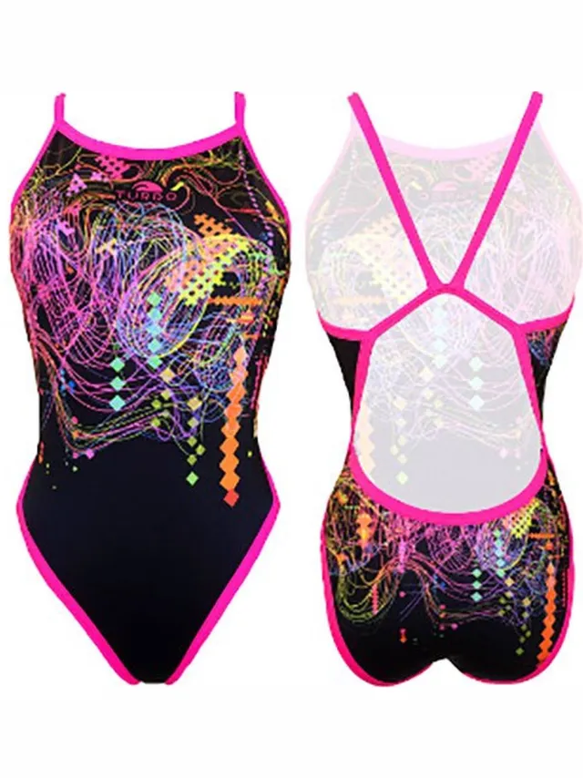 Turbo Revolution Zwemkleding Zwart S Vrouw Black
