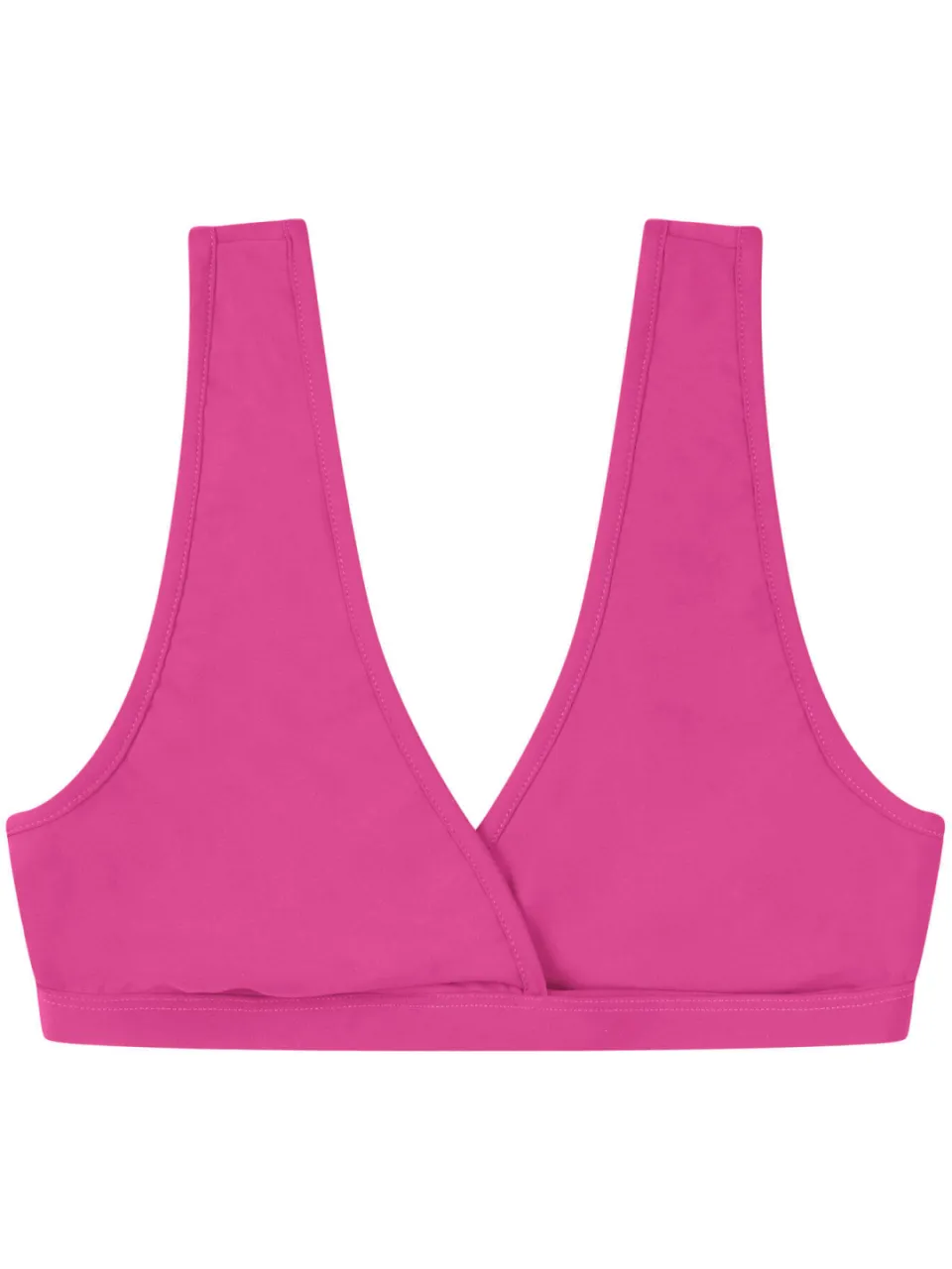 MATONA dames vegan Bikinitop Wrap Front Paars, foto 2