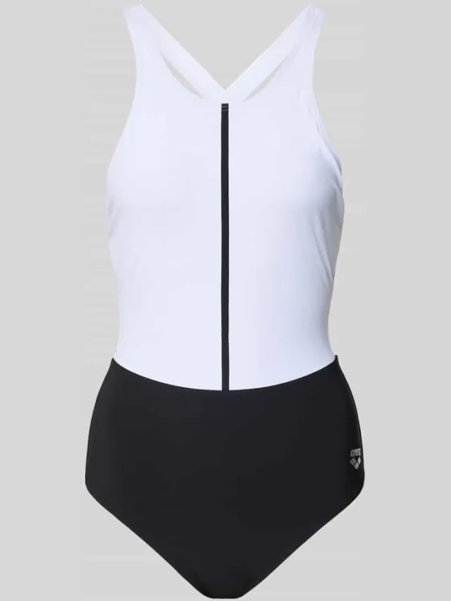 Arena Badpak met shapingeffect model 'Silvia' Zwart
