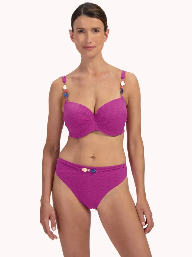 Cyell high waist bikinibroekje fuchsia