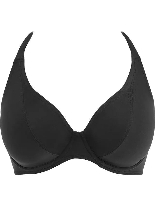 Freya Jewel Cove UW Halter Bikini Top Dames Bikinitopje - Maat 85F (EU) zwart