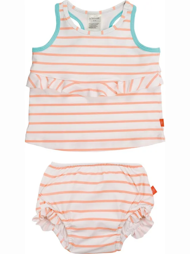 Lässig Splash & Fun Tankini 2-delig - sailor peach 12 maanden