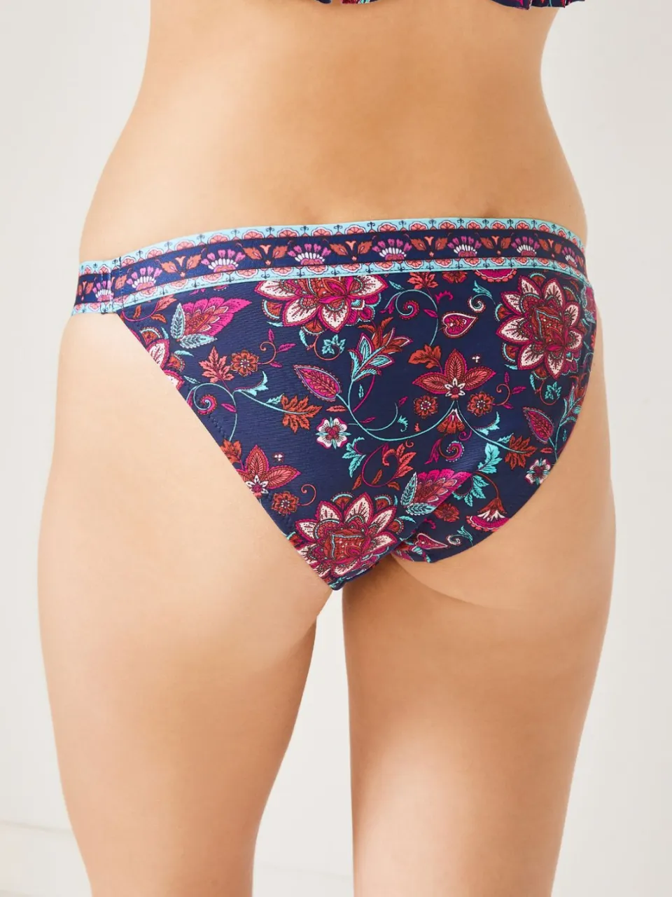 Penti Lage taille bloemen bikini onderbroek veelkleurig, foto 2