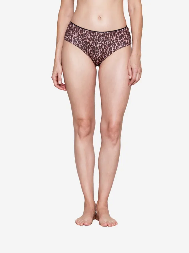 Joop! Badehose Leopard Beach Leopard AOP