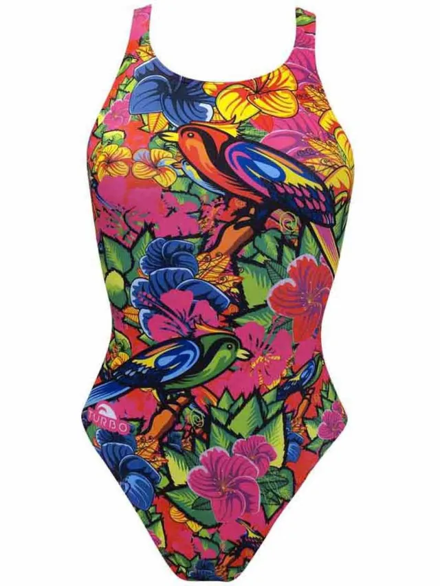 Turbo Birdie Zwemkleding Veelkleurig 3XL Vrouw Multicoloured