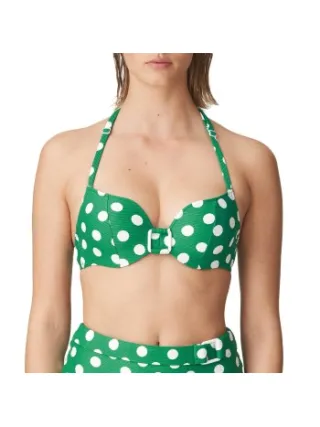 Marie Jo Rosalie Heart Shape Padded Bikini Top Groen