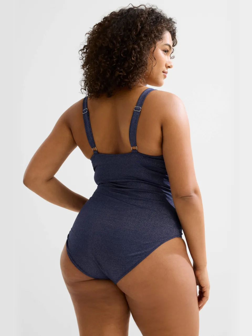 BEACHWAVE Curve corrigerend badpak donkerblauw, foto 5