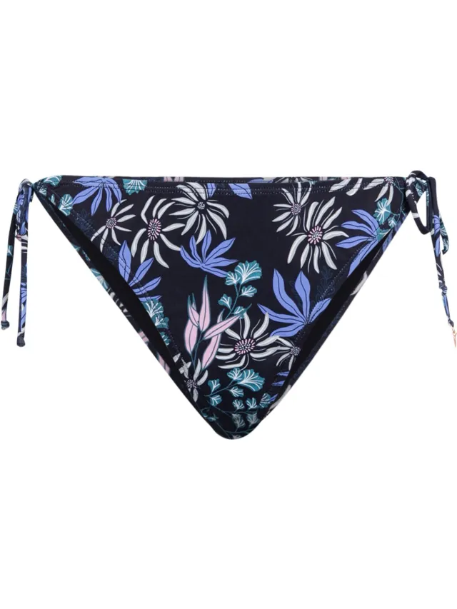 Brunotti Salanina-Print - Bikini Broekje Zwart - Dames - Medium Bedekking - Mix & Match - 34 Black