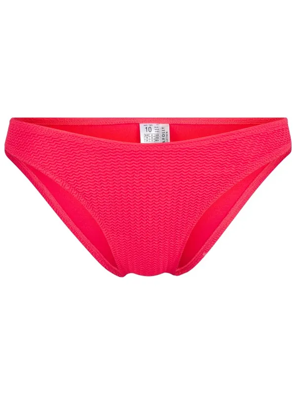Seafolly Women's Sea Dive High Cut Pant - Bikinibroekje, rood/roze