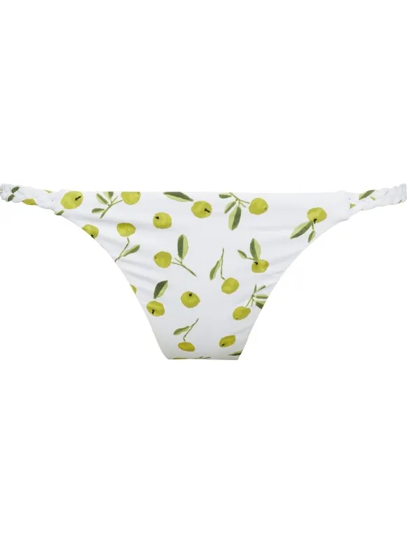 Seafolly Women's Summercrush Hipster With Plaited Detail - Bikinibroekje, wit