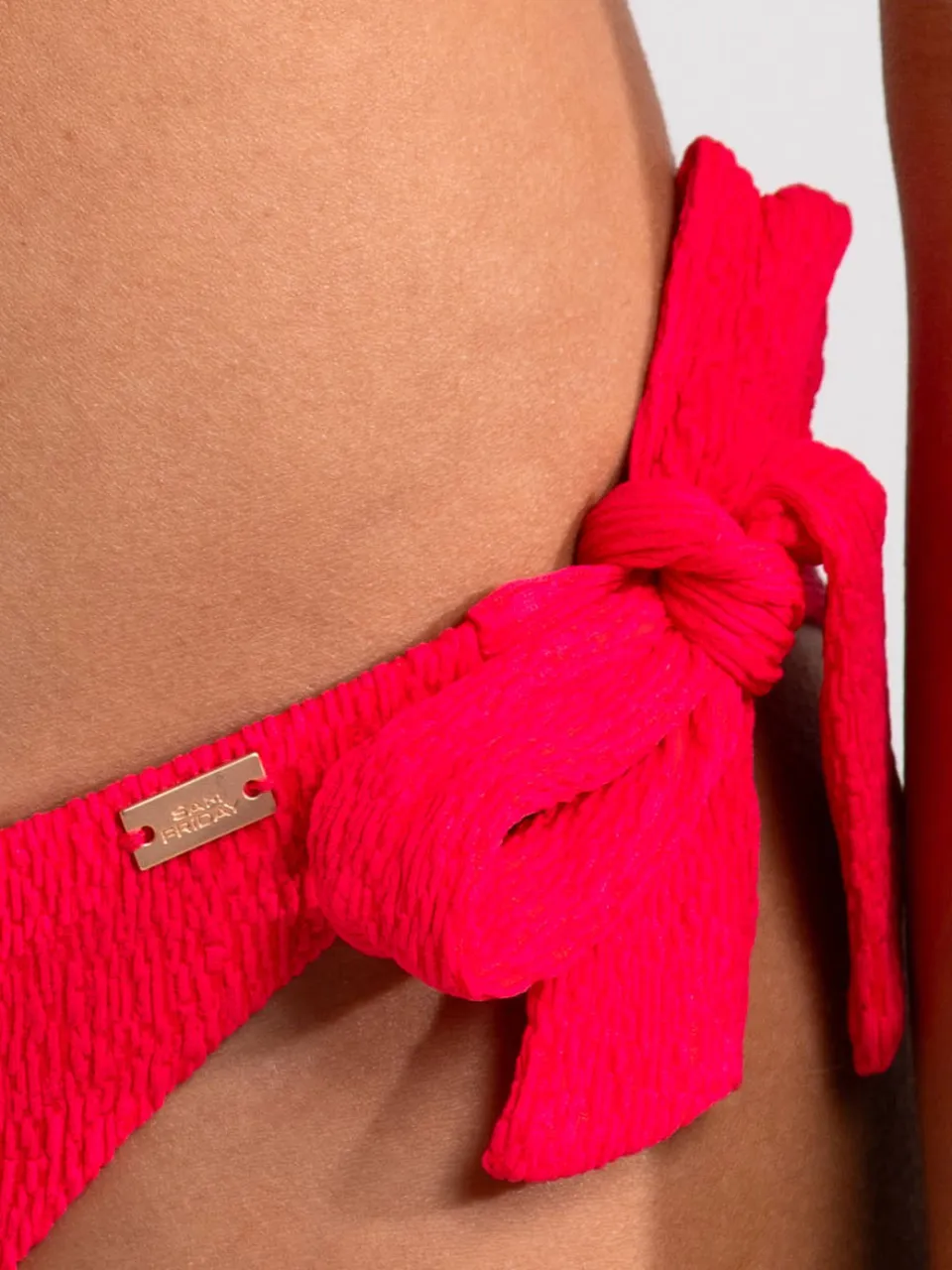 Sam Friday brazilian strik bikinibroekje Ipanema koraalrood, foto 6
