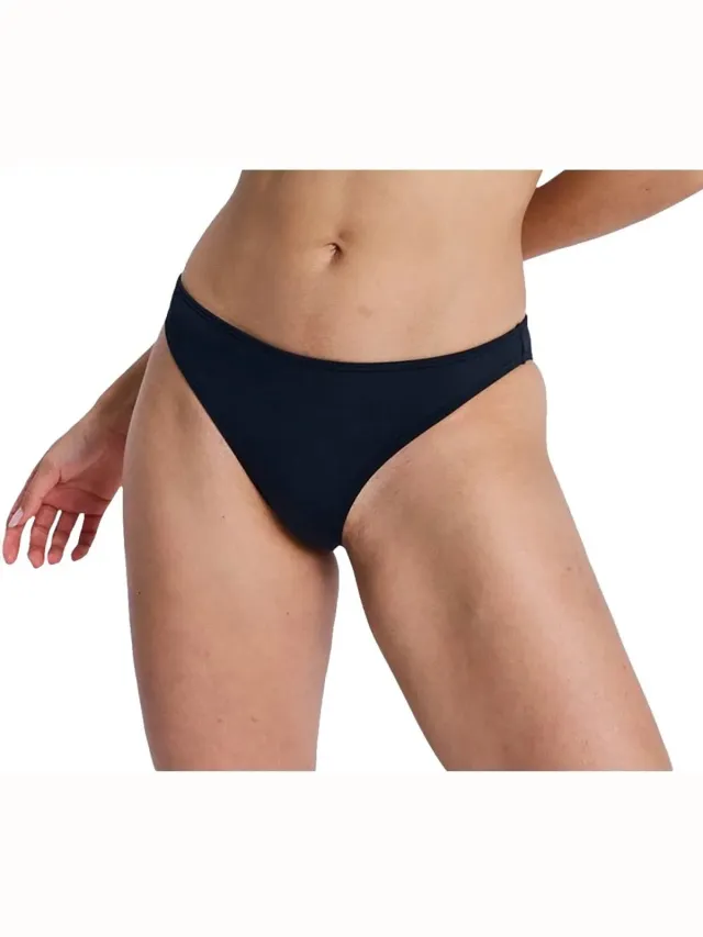 Roxy Essentials Sd Moderate Bikinibroekje Zwart M Vrouw Anthracite
