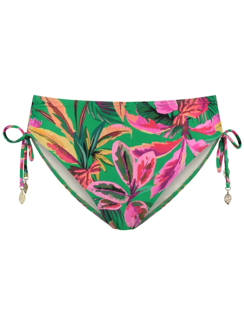 Cyell high waist bikinibroekje groen/multi, foto 2