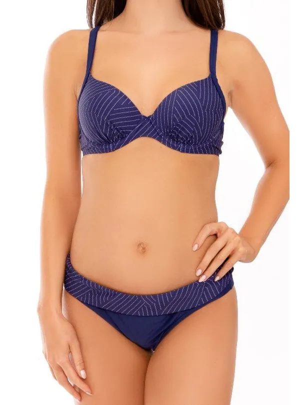 Nickey Nobel Stella Marine Blauw - Voorgevormde Bikinitop Maat:
