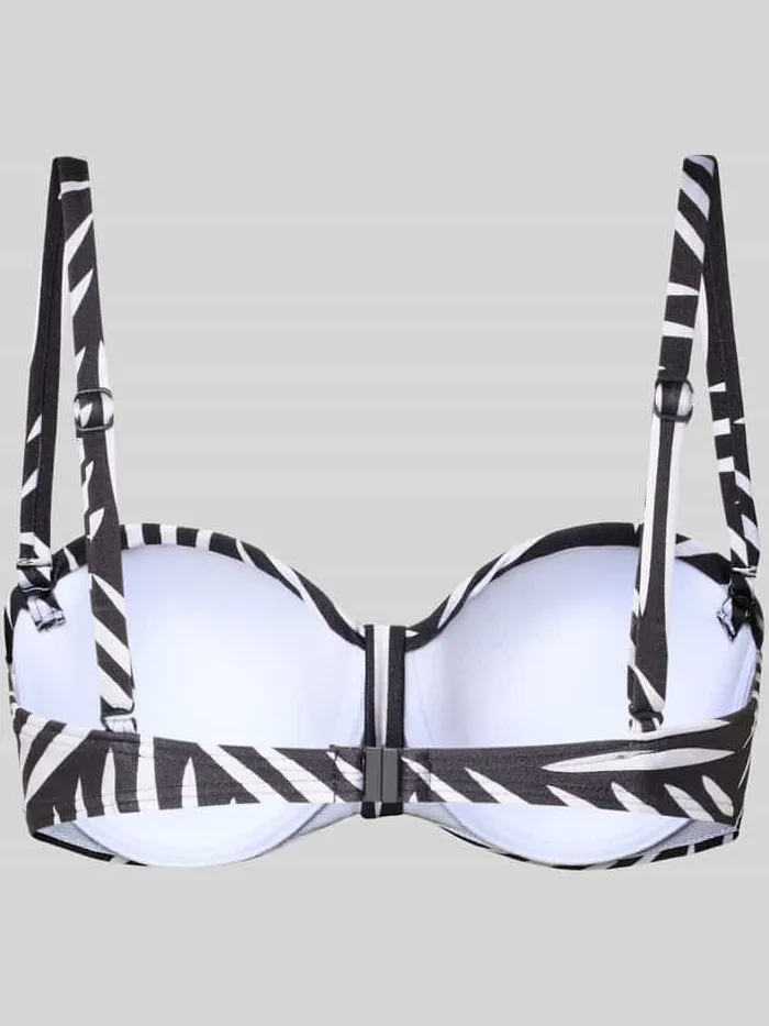 Lascana PLUS SIZE bikinitop met beugel model 'Liv' zwart, foto 2