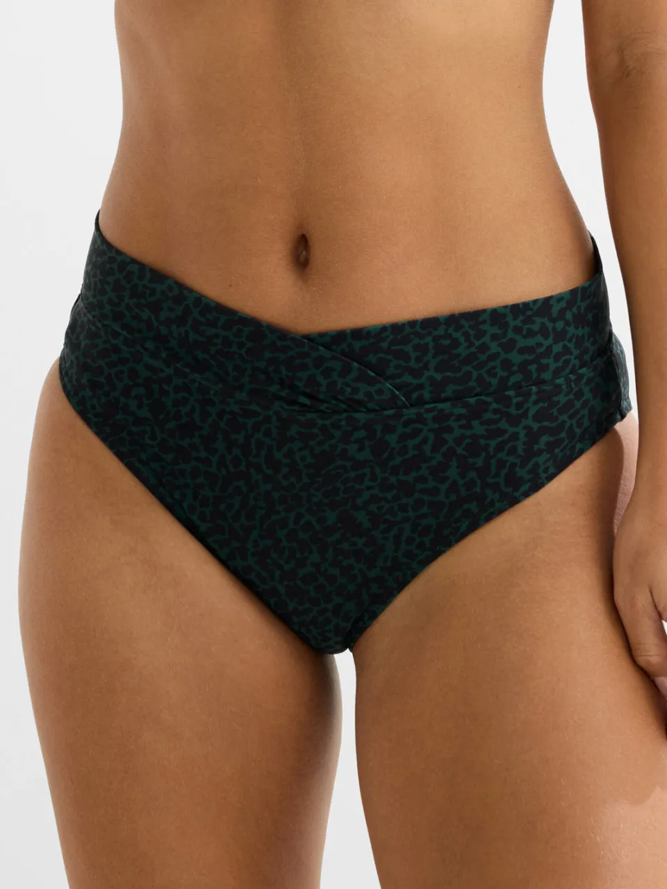 BEACHWAVE bikinibroekje donkergroen/zwart, foto 5