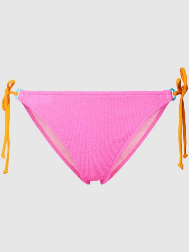 banana moon Bikinibroekje met labelpatch Felroze