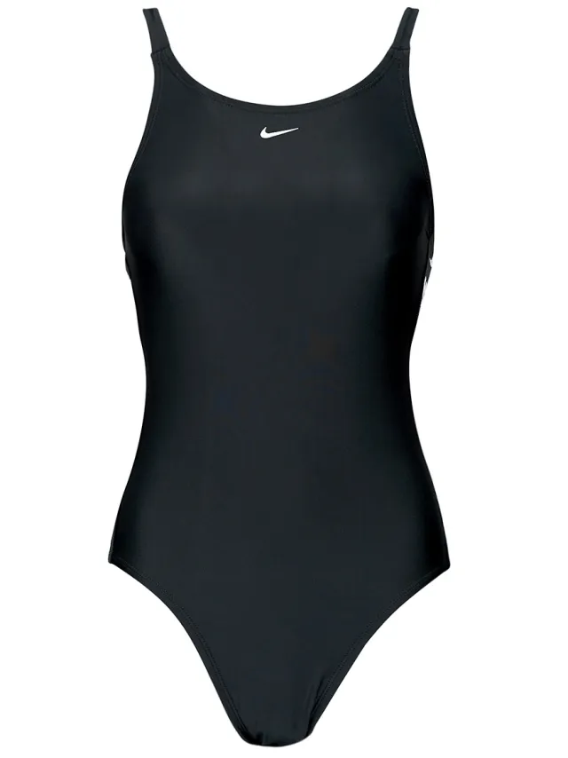 Nike Logo Tape badpak zwart