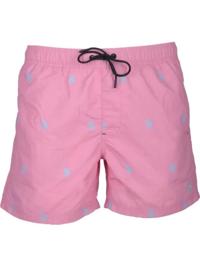 U.S. Polo Assn. zwembroek roze