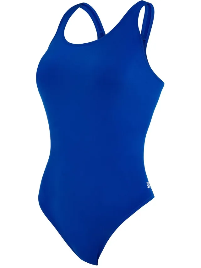 Zoggs Dames/Dames Cottesloe Powerback 2024 ééndelig badpak (Koningsblauw)