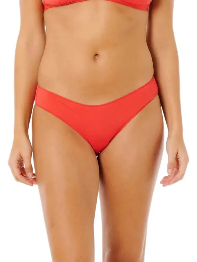 Rip Curl Classic Surf Cheeky Bikinibroekje Rood 2XS Vrouw Red