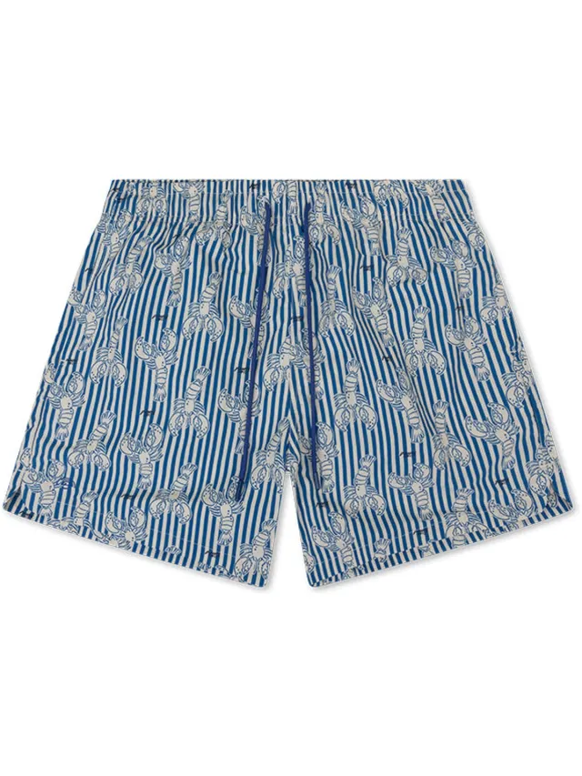 Swim Essentials Zwemshorts - Blauw - Lobster Bay - Volwassenen