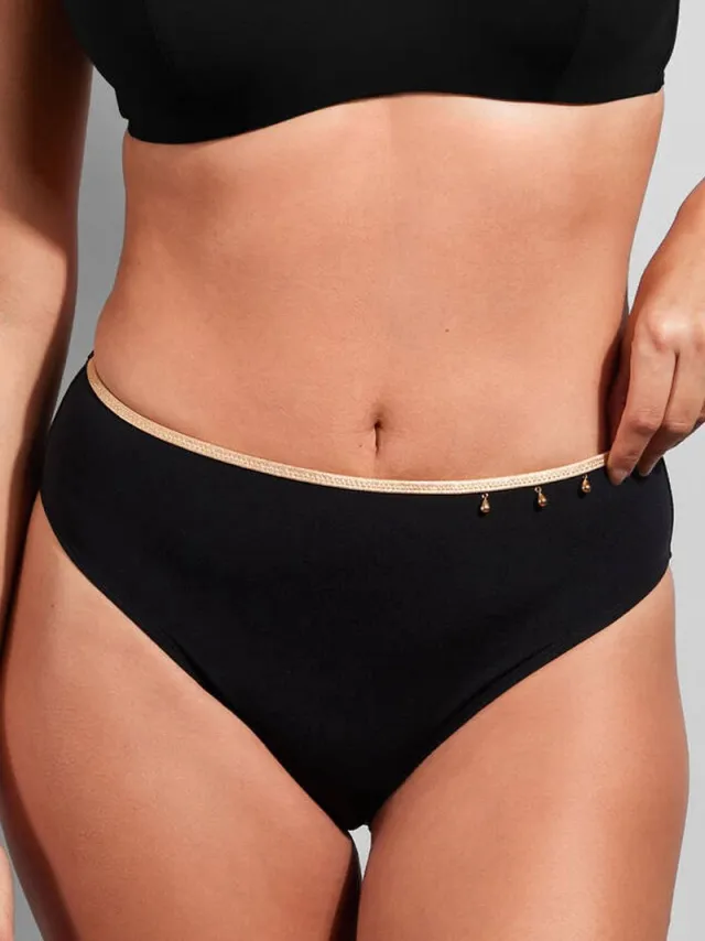 Empreinte Cosmic - bikinislip - zwart - 2431CLS