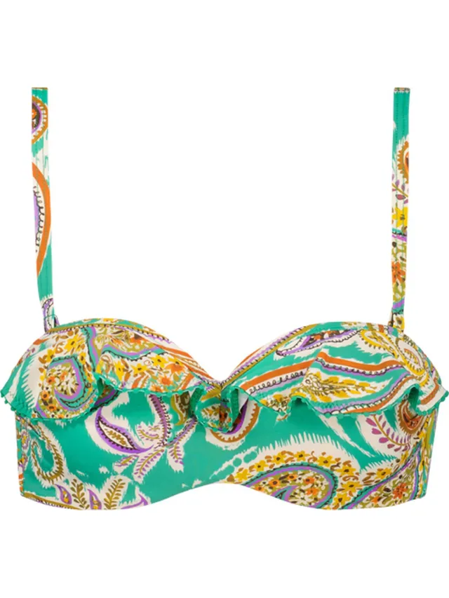 Cyell Maat 80C Paisley Perfect bikinitop met voorgevormde cups en beugel - dames (40) Multicolor