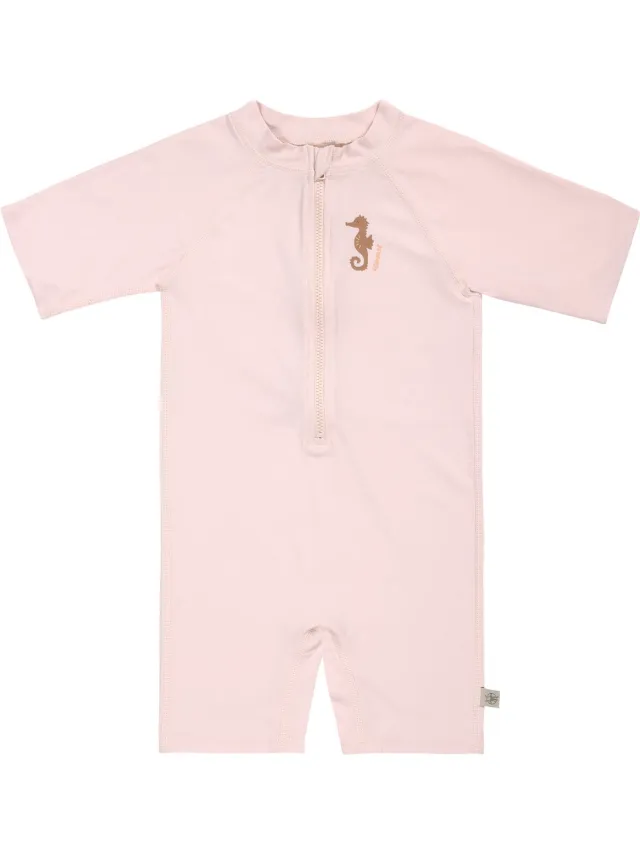 Lässig Zwempak Korte Mouw Splash & Fun Seahorse light pink, 25-36 mnd.