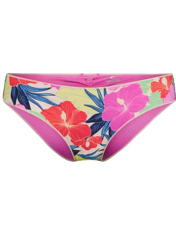 Rip Curl Women's Party Wave Cheeky Hipster Pant - Bikinibroekje, roze
