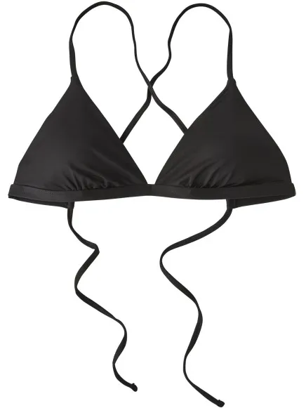 Patagonia Women's Cross Shore Triangle Top - Bikinitop, zwart