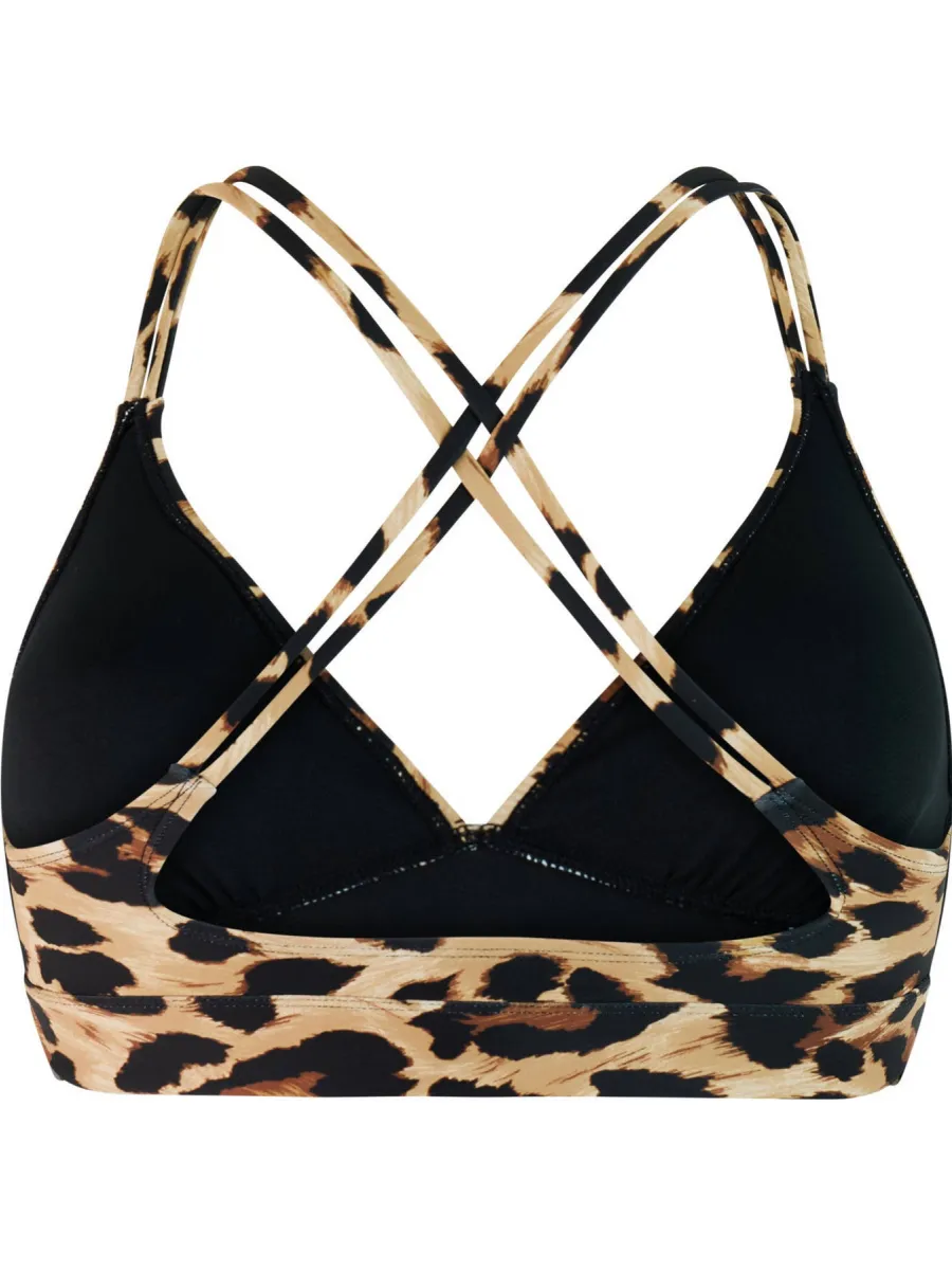 Protest MIXSUPERS bikinitop panter beige/bruin, foto 4