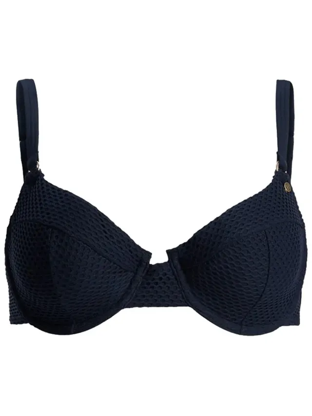 Roxy Island Underwire Bikinitop Blauw XL / D Vrouw Anthracite