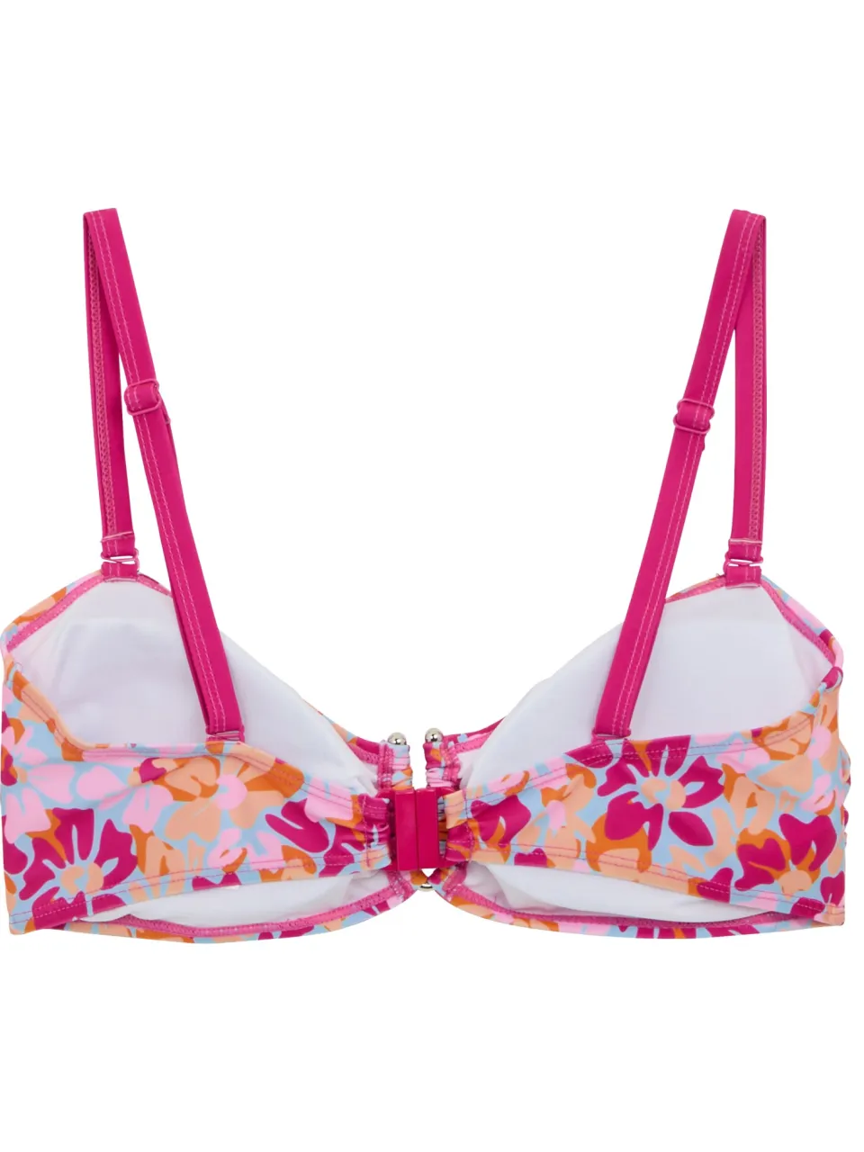 Regatta Dames aceana iii bloemig zomer bikinitopje blauw/roze, foto 2