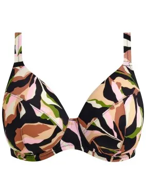 Elomi Ocean Avenue Underwire Plunge Bikini Top Versch.kleure/Patroon