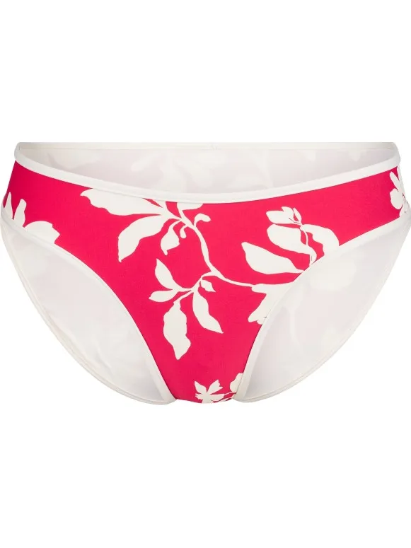 Seafolly Mayflower High Leg Pant - Bikinibroekje, roze/wit