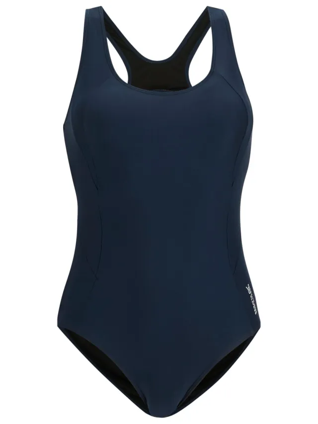 Regatta Dames/dames Actief eendelig zwempak (Marine) Marineblauw
