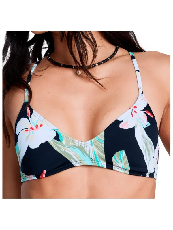 Roxy Women's PT Essentials Athletic Tri - Bikinitop, meerkleurig