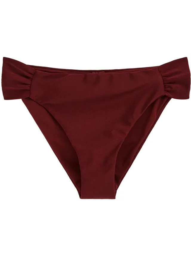 WE Fashion Dames bikinibroekje Vintage red